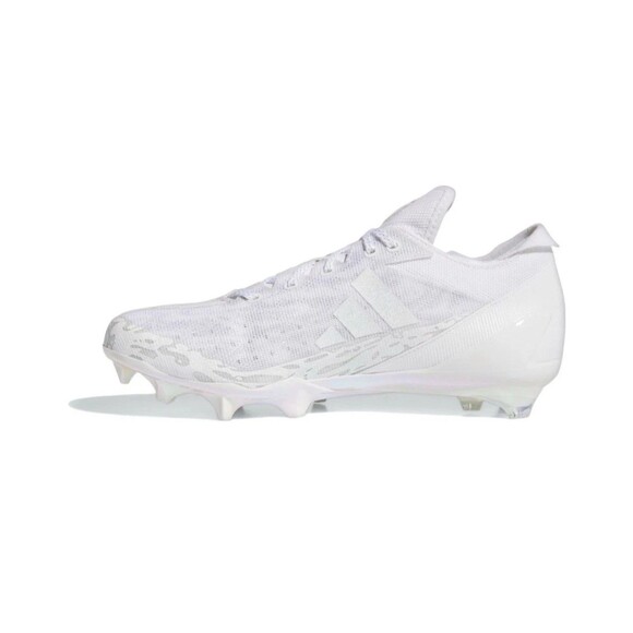 Adidas Adizero Electric White Metallic IE437 Football Cleats Mens Size 10.*